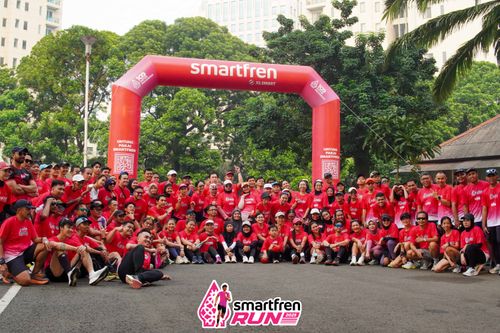 Race photo from Shakeout Run - Smartfren Run