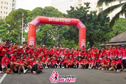 Race photo from Shakeout Run - Smartfren Run