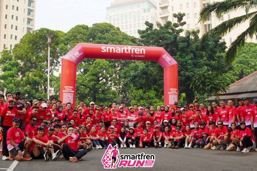 Race photo from Shakeout Run - Smartfren Run