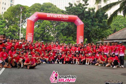 Race photo from Shakeout Run - Smartfren Run