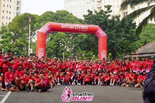 Race photo from Shakeout Run - Smartfren Run