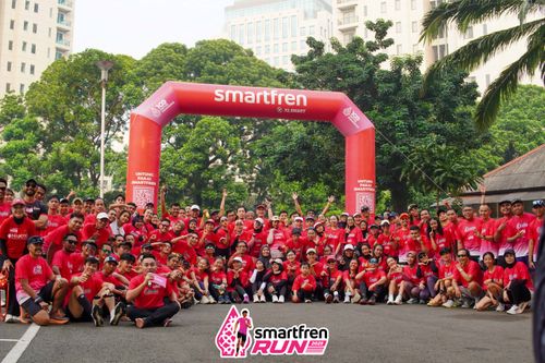 Race photo from Shakeout Run - Smartfren Run