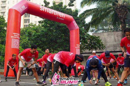 Race photo from Shakeout Run - Smartfren Run