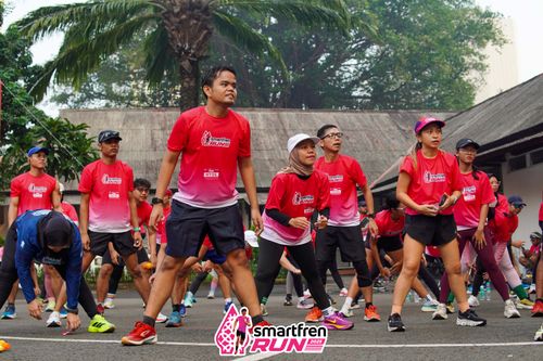 Race photo from Shakeout Run - Smartfren Run