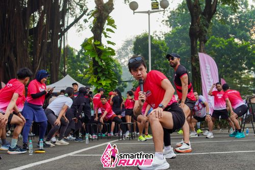 Race photo from Shakeout Run - Smartfren Run