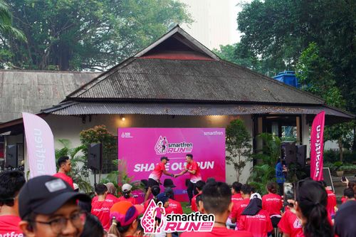 Race photo from Shakeout Run - Smartfren Run