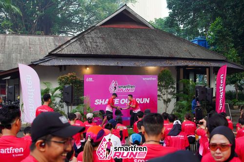 Race photo from Shakeout Run - Smartfren Run