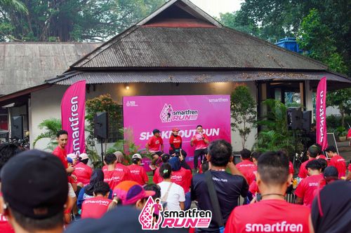 Race photo from Shakeout Run - Smartfren Run