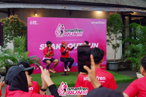 Race photo from Shakeout Run - Smartfren Run