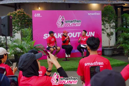 Race photo from Shakeout Run - Smartfren Run