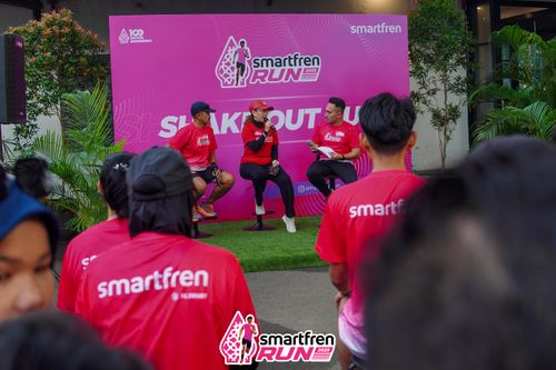 Race photo from Shakeout Run - Smartfren Run