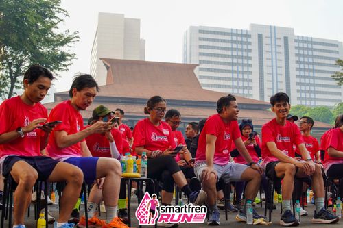 Race photo from Shakeout Run - Smartfren Run