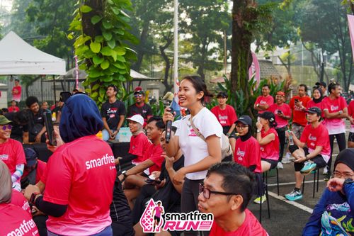 Race photo from Shakeout Run - Smartfren Run