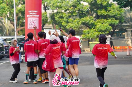 Race photo from Shakeout Run - Smartfren Run