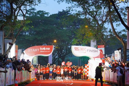 Race photo from ONE RUN 10 K