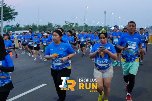 Race photo from ISOPLUS RUN 2025 - JAKARTA