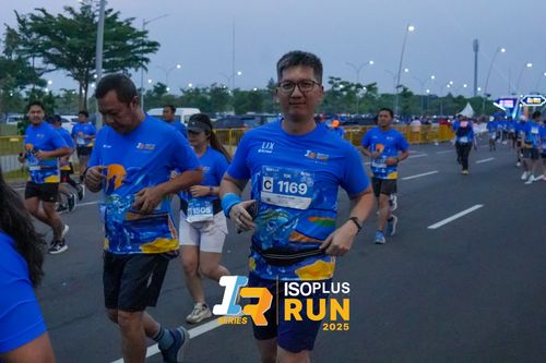 Race photo from ISOPLUS RUN 2025 - JAKARTA