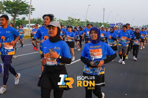 Race photo from ISOPLUS RUN 2025 - JAKARTA
