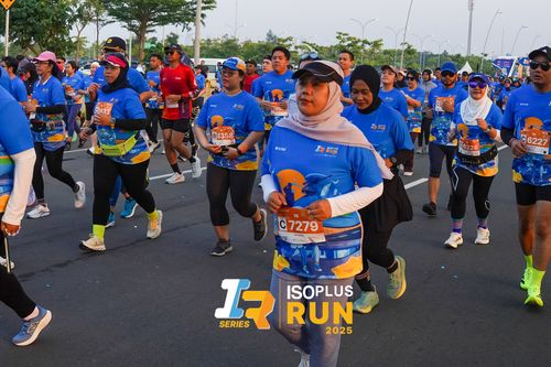 Race photo from ISOPLUS RUN 2025 - JAKARTA