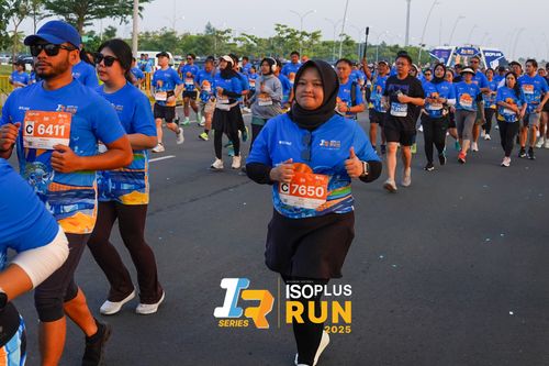 Race photo from ISOPLUS RUN 2025 - JAKARTA