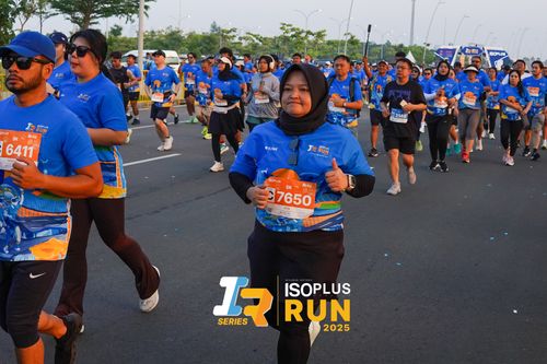 Race photo from ISOPLUS RUN 2025 - JAKARTA