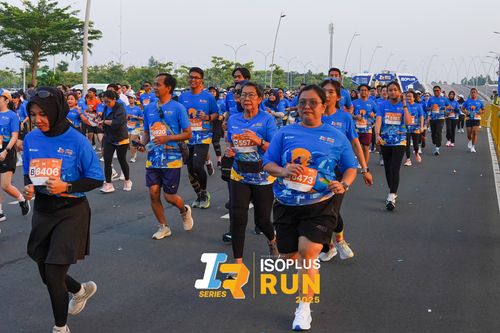 Race photo from ISOPLUS RUN 2025 - JAKARTA