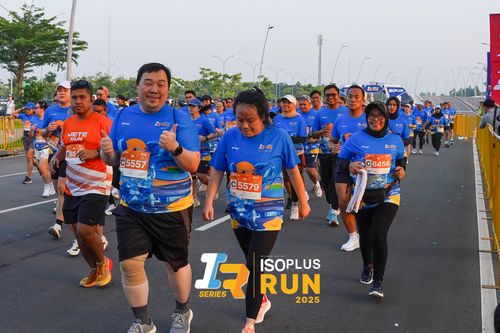 Race photo from ISOPLUS RUN 2025 - JAKARTA