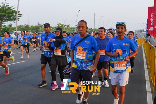 Race photo from ISOPLUS RUN 2025 - JAKARTA