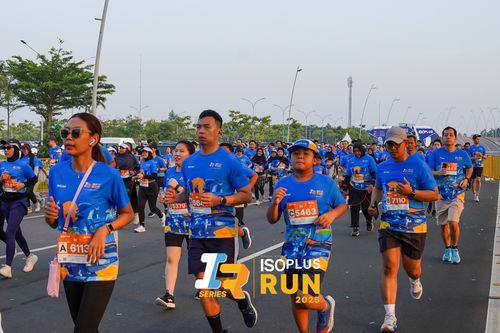 Race photo from ISOPLUS RUN 2025 - JAKARTA