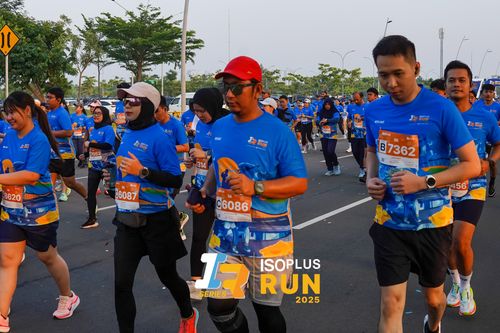 Race photo from ISOPLUS RUN 2025 - JAKARTA