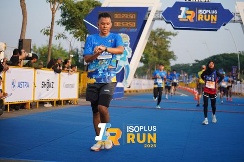 Race photo from ISOPLUS RUN 2025 - JAKARTA