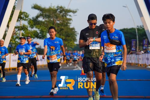 Race photo from ISOPLUS RUN 2025 - JAKARTA
