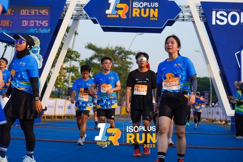 Race photo from ISOPLUS RUN 2025 - JAKARTA