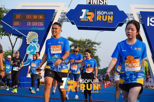 Race photo from ISOPLUS RUN 2025 - JAKARTA