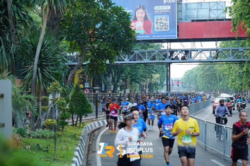 Race photo from SURABAYA ISOPLUS MARATHON 2025