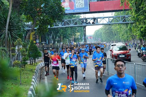 Race photo from SURABAYA ISOPLUS MARATHON 2025