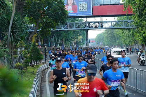 Race photo from SURABAYA ISOPLUS MARATHON 2025