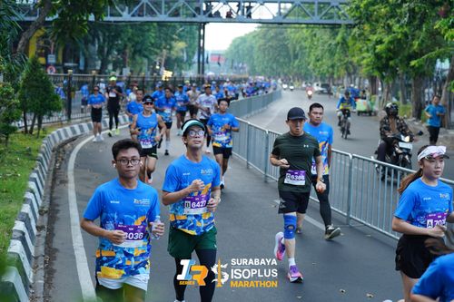 Race photo from SURABAYA ISOPLUS MARATHON 2025