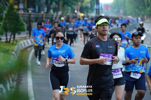 Race photo from SURABAYA ISOPLUS MARATHON 2025