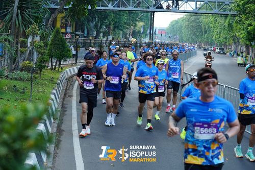 Race photo from SURABAYA ISOPLUS MARATHON 2025