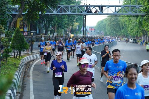 Race photo from SURABAYA ISOPLUS MARATHON 2025