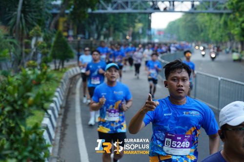 Race photo from SURABAYA ISOPLUS MARATHON 2025