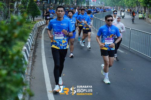 Race photo from SURABAYA ISOPLUS MARATHON 2025
