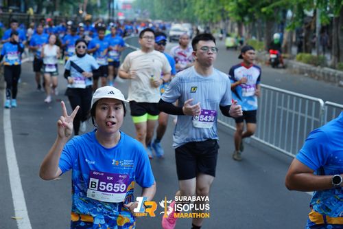 Race photo from SURABAYA ISOPLUS MARATHON 2025