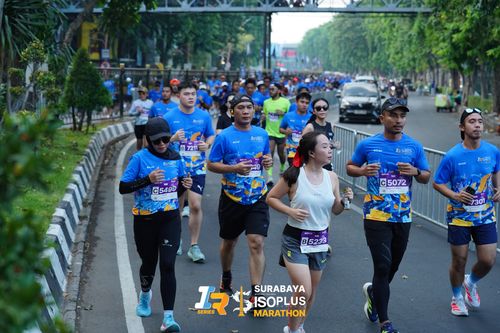 Race photo from SURABAYA ISOPLUS MARATHON 2025