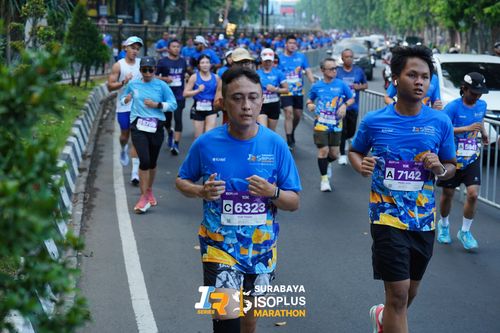 Race photo from SURABAYA ISOPLUS MARATHON 2025