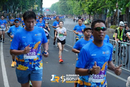 Race photo from SURABAYA ISOPLUS MARATHON 2025