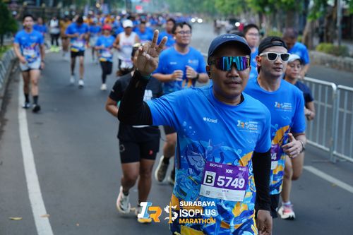 Race photo from SURABAYA ISOPLUS MARATHON 2025
