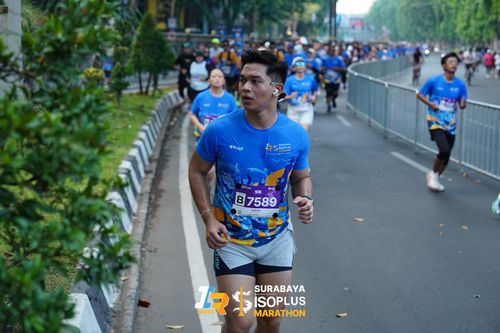 Race photo from SURABAYA ISOPLUS MARATHON 2025