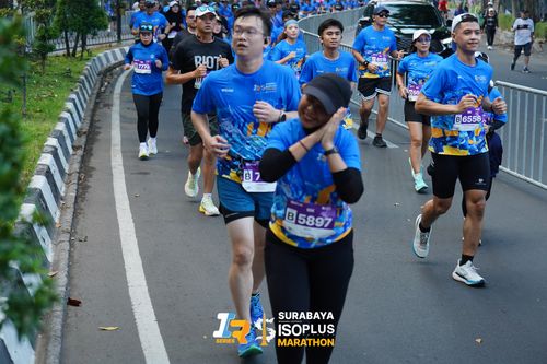 Race photo from SURABAYA ISOPLUS MARATHON 2025